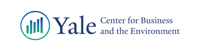 Yale Center for Business and the Environment logo